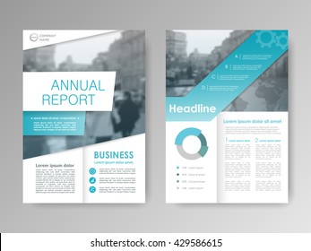 Annual report, flyer, presentation, brochure. Front page report , book cover layout design. Design layout template in A4 size . Abstract business templates cover with elements Infographic