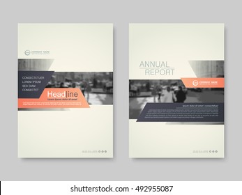 Annual report, flyer, presentation, brochure. Front page, book cover layout design. Design layout template in A4 size. Abstract templates
