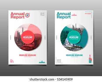 annual report ,future, business, template layout design, cover book. vector illustration,presentation ,Circle Abstact Background.