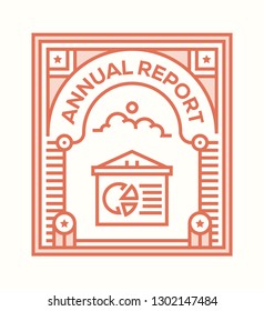 ANNUAL REPORT ICON CONCEPT