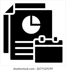 Elemento Ícone Do Relatório Anual Para Design