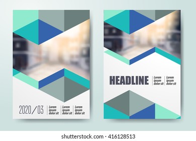 Annual report Leaflet Brochure Flyer template A4 size design, book cover layout design, Abstract  presentation templates