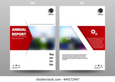 Annual report Leaflet Brochure Flyer template A4 size design, book cover layout design, Abstract presentation templates vector EPS 10