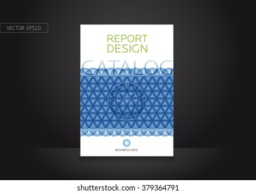 Annual Report. Modern Concept. Vector. Cover Design