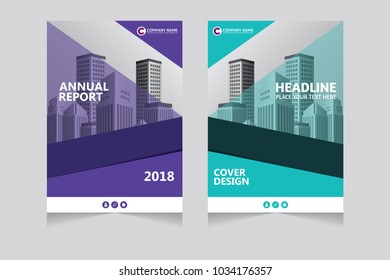 Annual report, pamphlet, presentation, brochure. Front page, book cover layout design. Cover design template.