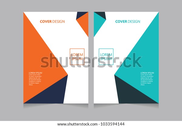 Annual report, pamphlet, presentation, brochure.\
Front page, book cover layout design. Cover design template.\
Abstract Cover Design.