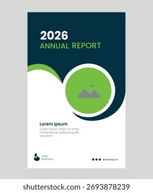 Informe Anual Portada De Presentación De Powerpoint 2026