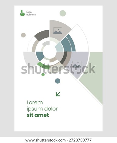 Annual report presentation cover design vector 2026-11