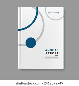 annual report template business cover design vector eps 10