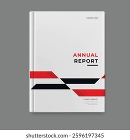 annual report template cover design