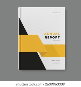 annual report template cover design