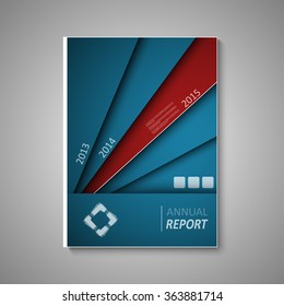 Annual report template design