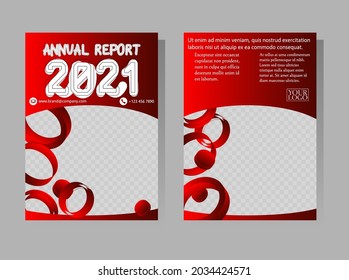Plantillas de informes anuales. Folleto de geometría, volante de tamaño A4, plantilla de portada de libros. Resumen de diseño vectorial. Presentación de la disposición del prospecto en tamaño A4.