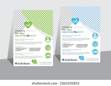 Informe anual con fondo blancoPlantilla de diseño única y limpia con el logotipo de la agencia Volante creativo de 2024 Concepto de vector moderno editable con 2 conjuntos de coloresConfiguración de impresión A4.