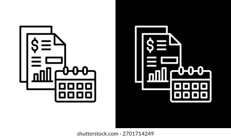 White Icon Set Design