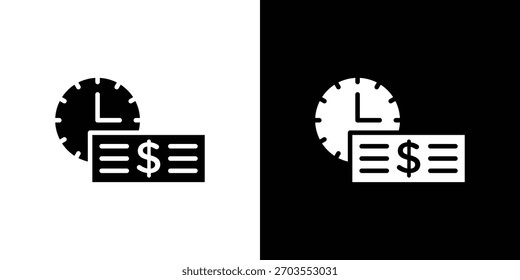 Annuity icon illustration doodle. Flat illustration vector set