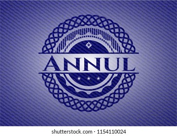 Annul jean background