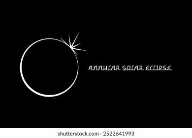 Se espera un eclipse solar anular. La luna cubrirá el sol, formando una corona solar.