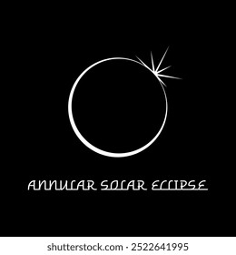 Se espera un eclipse solar anular. La luna cubrirá el sol, formando una corona solar.