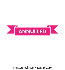 annulled sign,label. annulled speech bubble. annulled tag sign,banner
