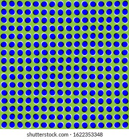 Anomalous motion illusion dot pattern