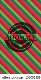Anomaly christmas emblem.