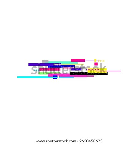 anomaly glitch error cartoon. disruption flaw, issue defect, problem breakdown anomaly glitch error sign. isolated symbol vector illustration