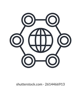 anonymity icon. vector.Editable stroke.linear style sign for use web design,logo.Symbol illustration.