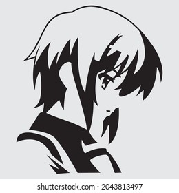 Anonymous Anime Vector and Vector file