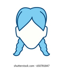 Anonymous faceless, woman