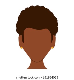 Anonymous faceless woman