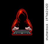 anonymous gamer mascot hacker skull boy