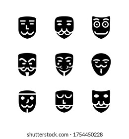 anonymous icon or logo isolated sign symbol vector illustration - Collection of high quality black style vector icons
