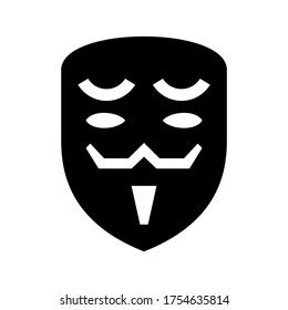 anonymous icon or logo isolated sign symbol vector illustration - high quality black style vector icons
