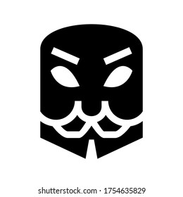 anonymous icon or logo isolated sign symbol vector illustration - high quality black style vector icons
