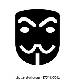 anonymous icon or logo isolated sign symbol vector illustration - high quality black style vector icons
