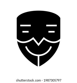 anonymous icon or logo isolated sign symbol vector illustration - high quality black style vector icons

