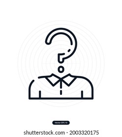 anonymous Icons. Cryptocurrency and Blockchain vector icons. Crypto Icon Set Featuring Bitcoin, Wallet, Mining, P2P,  Smart Contracts, money exchange Vectors icon. EPS10