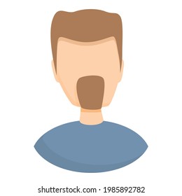 Anonymous identity icon. Cartoon of Anonymous identity vector icon for web design isolated on white background