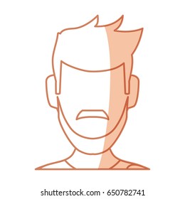 Anonymous man faceless