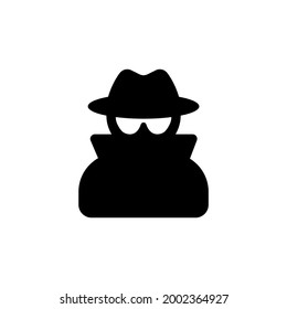 Anonymous Spy Agent Vector Icon Spy Stock Vector (Royalty Free ...