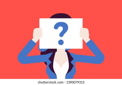 女性 疑問 のイラスト素材 画像 ベクター画像 Shutterstock