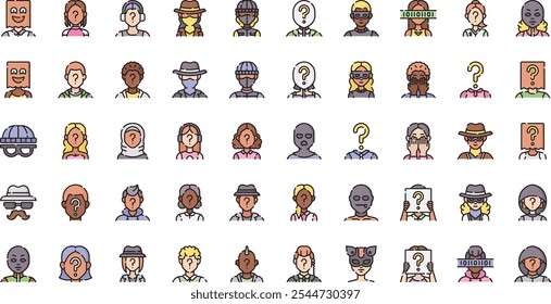 Coleção de ícones de vetor de alta qualidade com traço editável. Ideal para projetos profissionais e criativos.