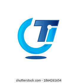 another combination initial T Letter logo design with document symbol icon vector graphic concept illustrations
