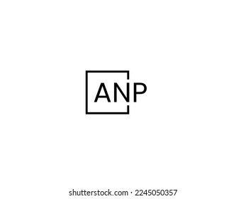 ANP-Brief kreatives, modernes, elegantes Logo-Design