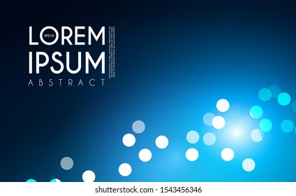 Anstract colorful bokeh background with lights. Shining design.