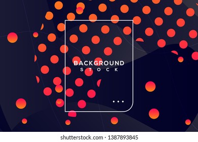 anstract fluid background with black and orange gradient. curvy, wavy, fluid, flowing, droplets, irregular shapes. suitable for background, landing page, wallpaper, home screen, theme. vector eps 10
