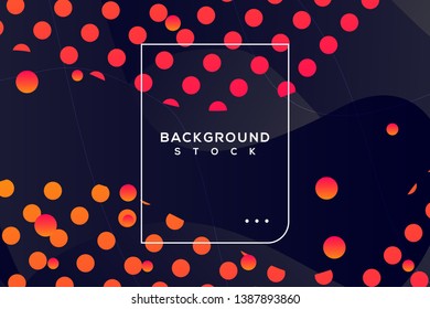 anstract fluid background with black and orange gradient. curvy, wavy, fluid, flowing, droplets, irregular shapes. suitable for background, landing page, wallpaper, home screen, theme. vector eps 10
