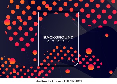 anstract fluid background with black and orange gradient. curvy, wavy, fluid, flowing, droplets, irregular shapes. suitable for background, landing page, wallpaper, home screen, theme. vector eps 10