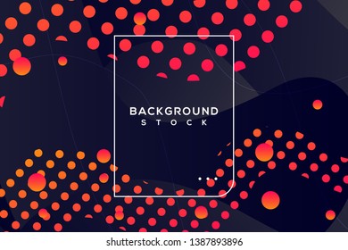 anstract fluid background with black and orange gradient. curvy, wavy, fluid, flowing, droplets, irregular shapes. suitable for background, landing page, wallpaper, home screen, theme. vector eps 10